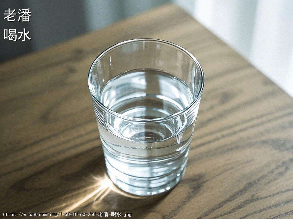 老潘喝水搞笑图片