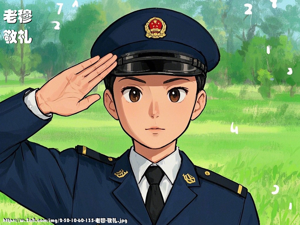 老穆敬礼搞笑图片