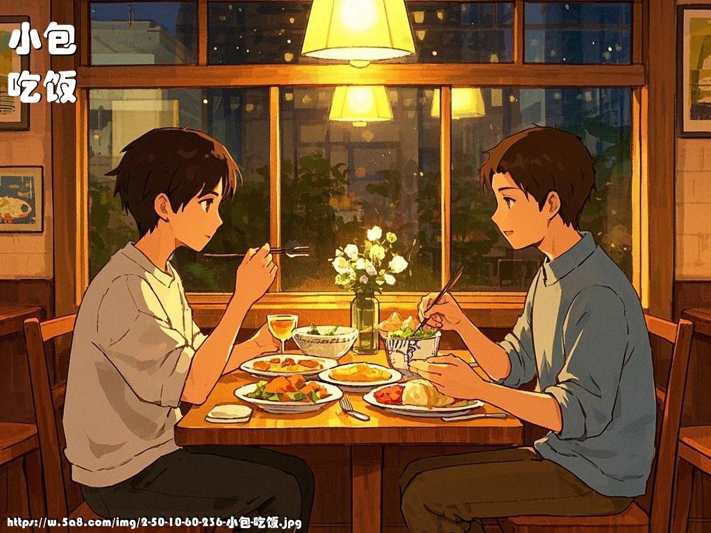小包吃饭搞笑图片