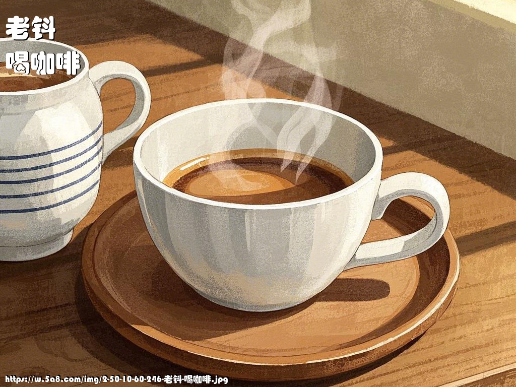老钭喝咖啡搞笑图片