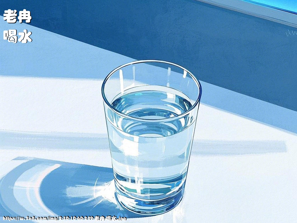 老冉喝水搞笑图片