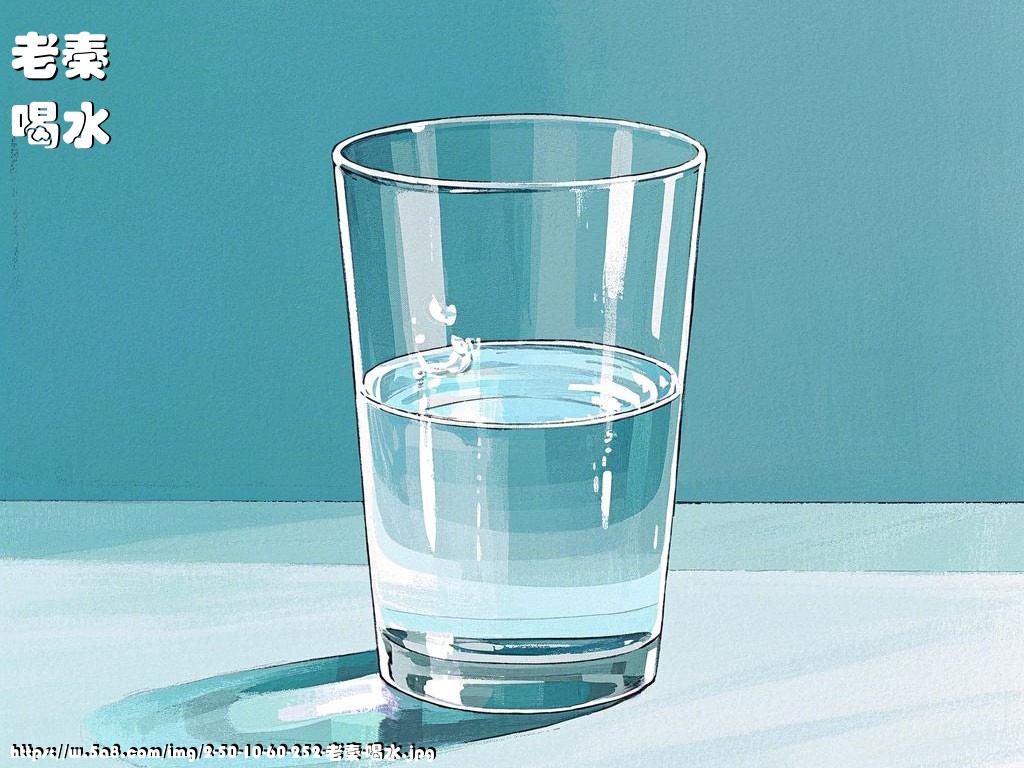 老秦喝水搞笑图片