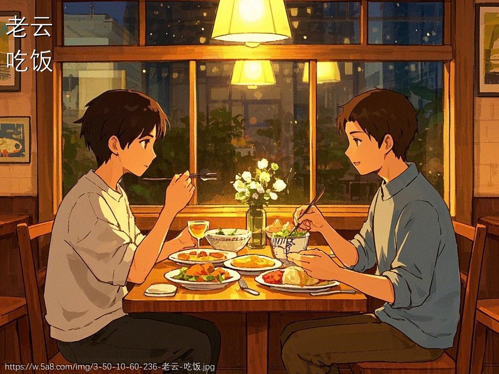 老云吃饭搞笑图片