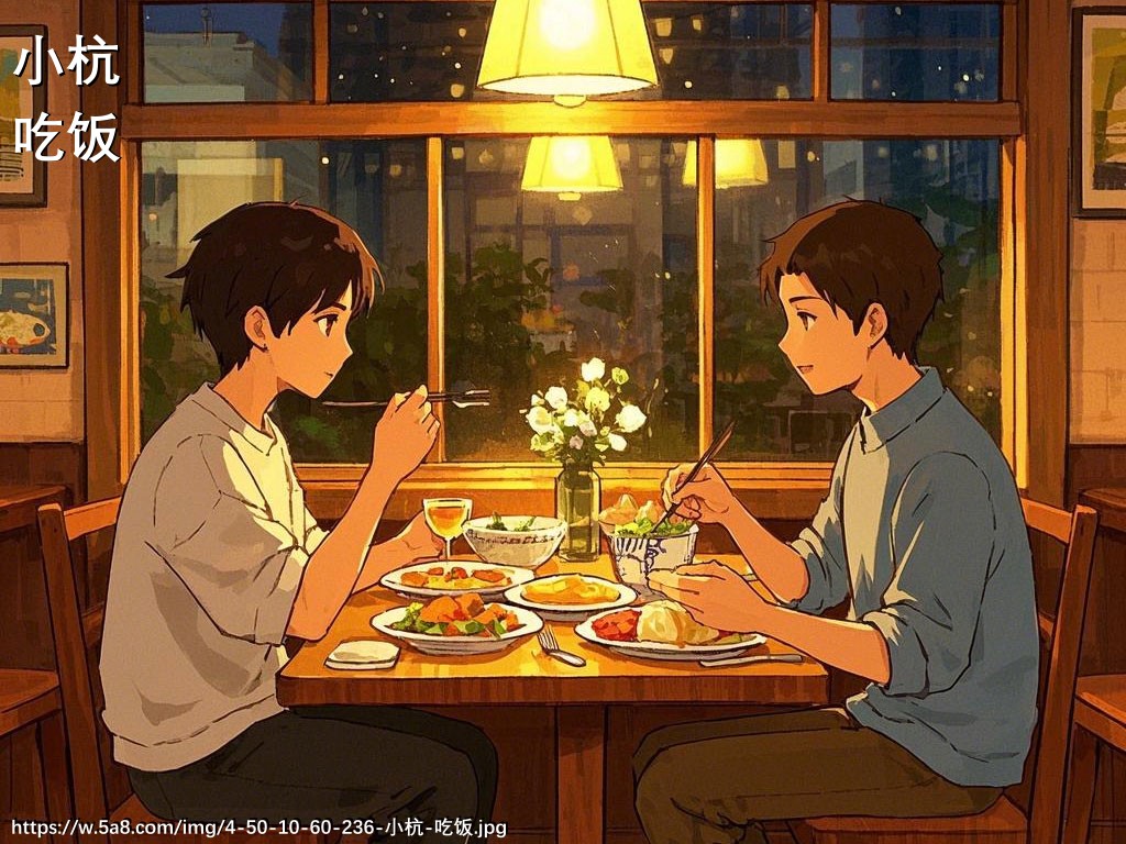 小杭吃饭搞笑图片