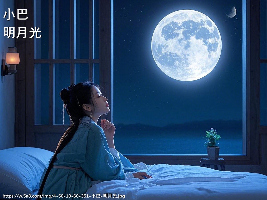 小巴明月光搞笑图片