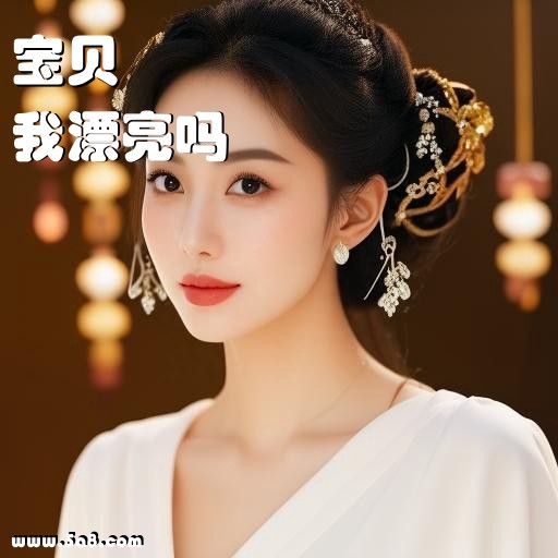我漂亮吗宝贝搞笑图片