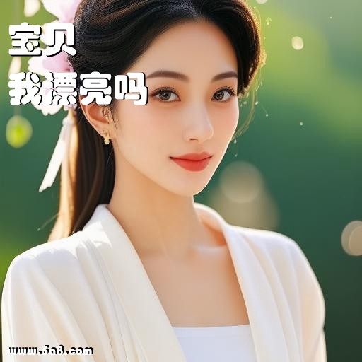 我漂亮吗宝贝搞笑图片